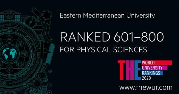 EMU FACULTY OF ARTS AND SCIENCES IS THE FIRST IN NATURE INDEX RANKING