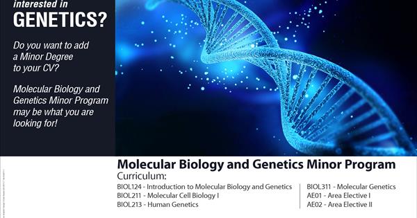 Molecular Biology and Genetics Minor Program