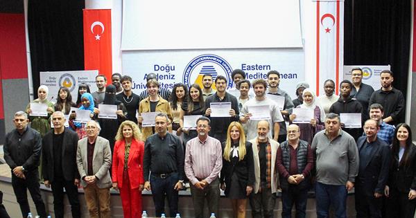 DAÜ Matematik Bölümü’nde Şeref ve Yüksek Şeref Sertifika Töreni Düzenlendi