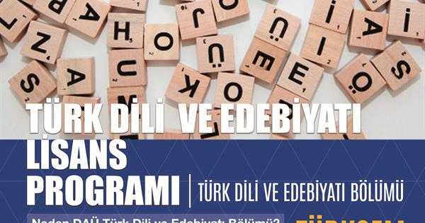 Türk Dili ve Edebiyatı Lisans Programları